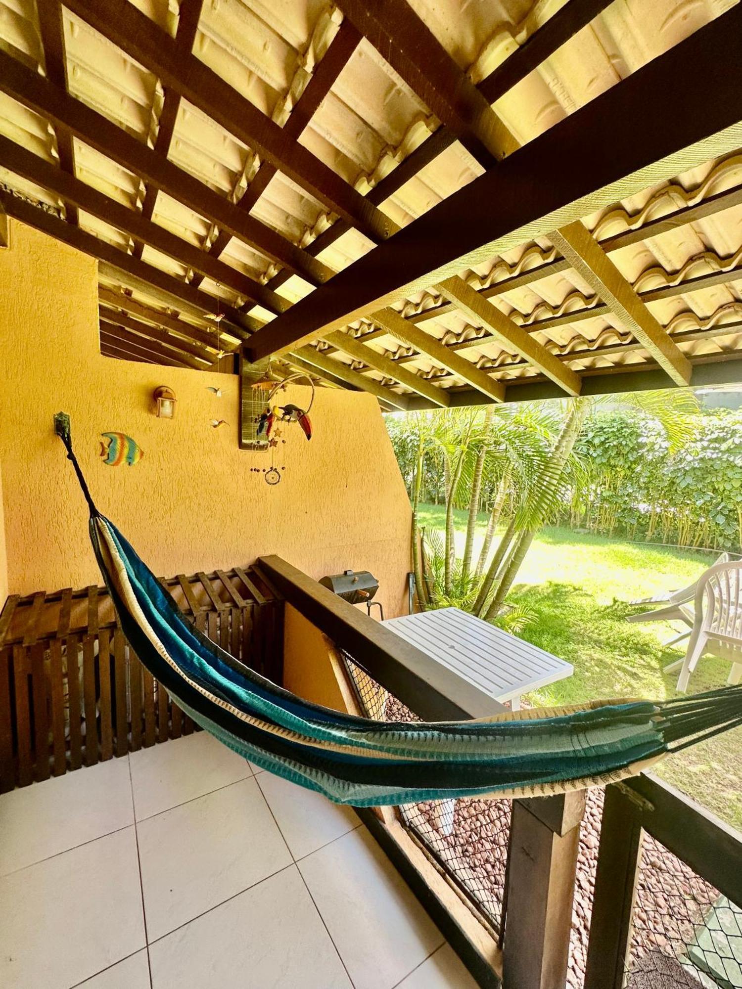 Flat Guarajuba 4 Quartos Terreo A Beira Mar - Pe Na Areia - Governanca Com Arrumadeira E Wi Fi Inclusos Camassari المظهر الخارجي الصورة